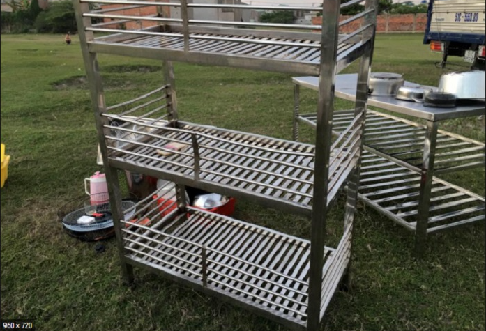 Phân loại các mẫu kệ inox cũ được thu mua phổ biến hiện nay